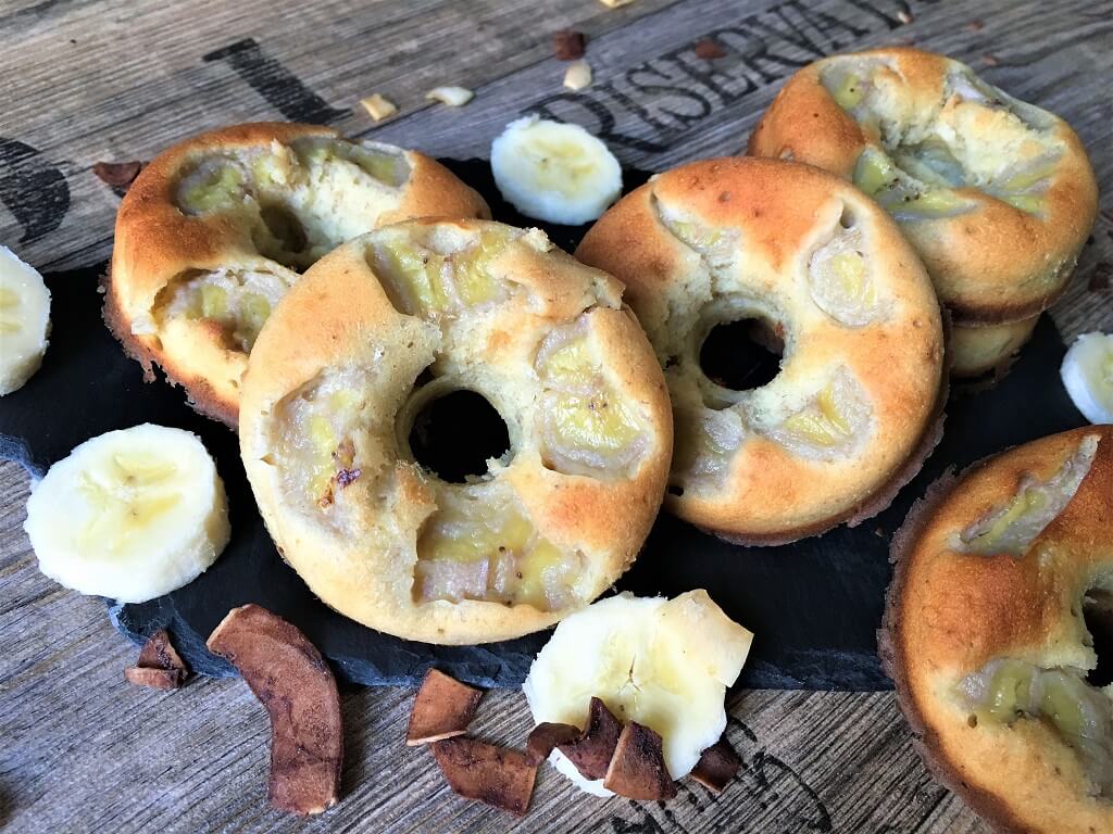 Bananen Donuts