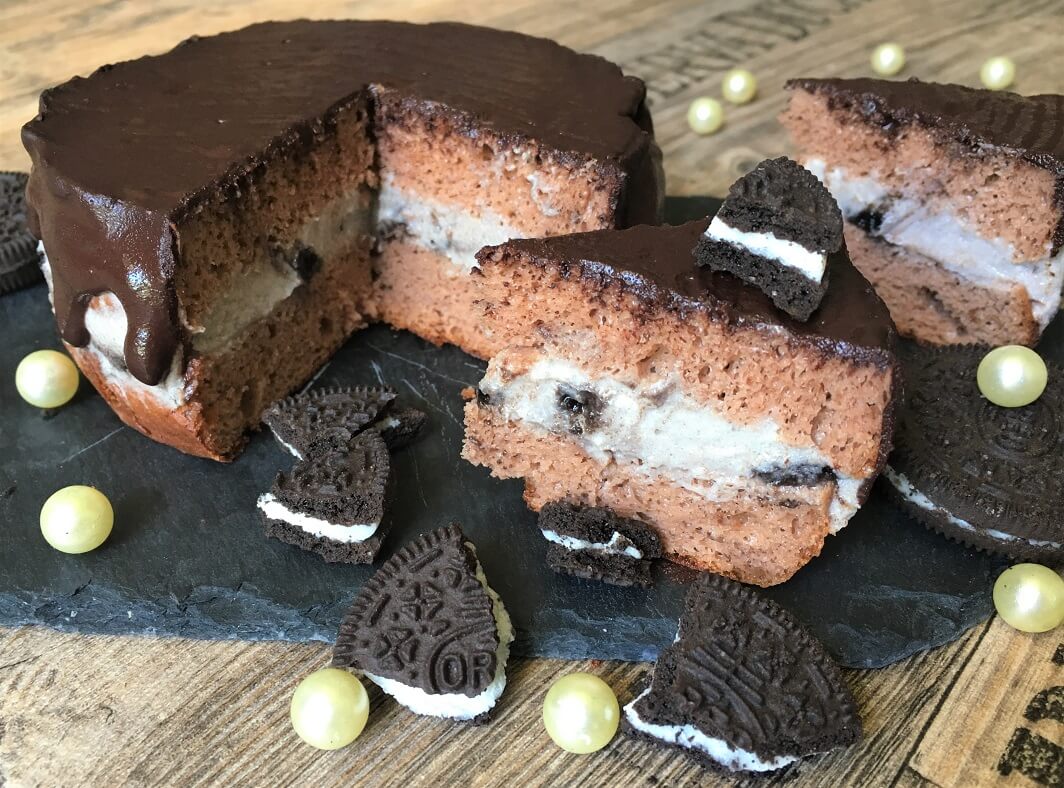 Kuchen mit Oreos