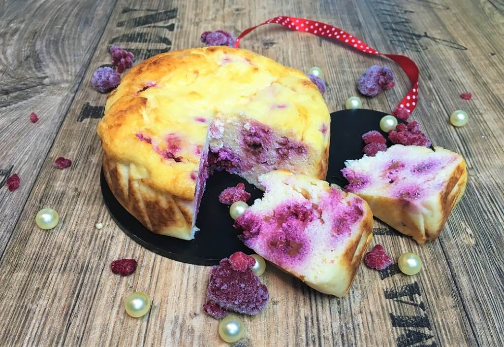 Kleiner Quarkkuchen mit Grieß