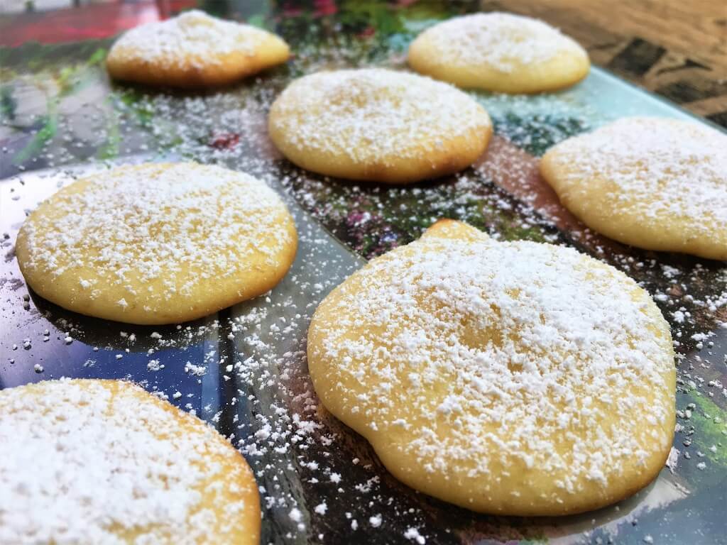 Kekse mit Käsekuchen Geschmack