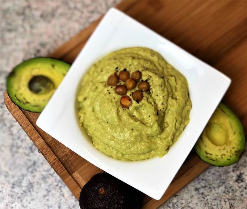 Avocado und Kichererbse vereint