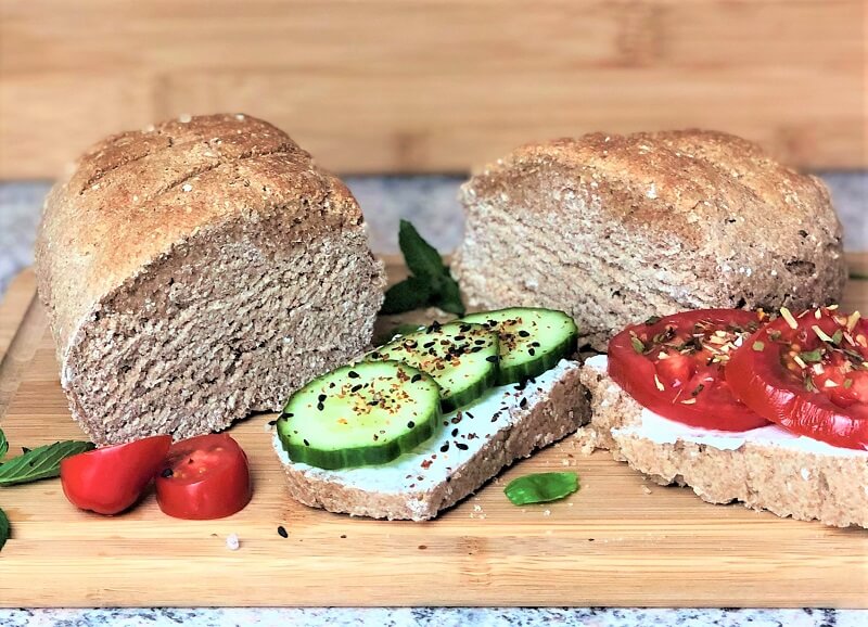 Buttermilch Haferflocken Brot gesund